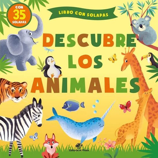Descubre los animales libro con solapas
