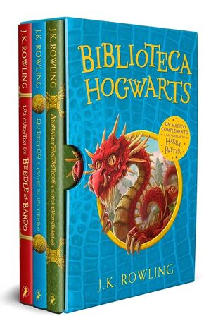 Biblioteca hogwarts estuche
