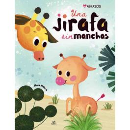 Una jirafa sin manchas
