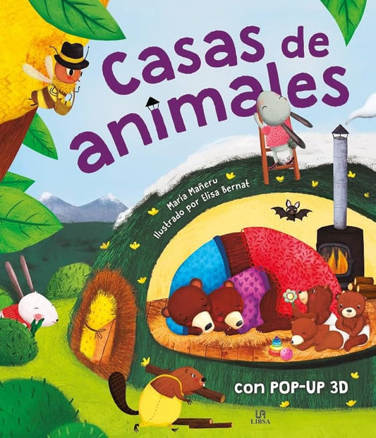 Casa de animales - Popup 3D