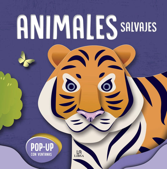 Animales Salvajes – Pop up con ventanas