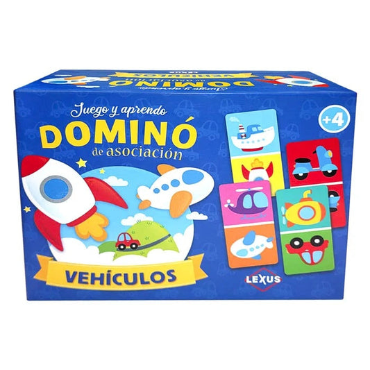 Juega y Aprende Dominó - Vehículos