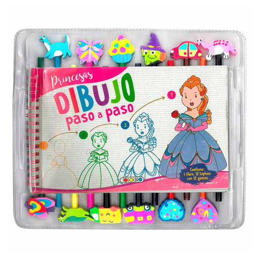 Princesas Dibujo paso a paso