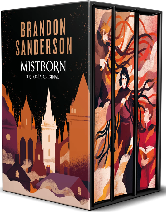 Estuche mistborn 1, 2 y 3 (cantos pintados)