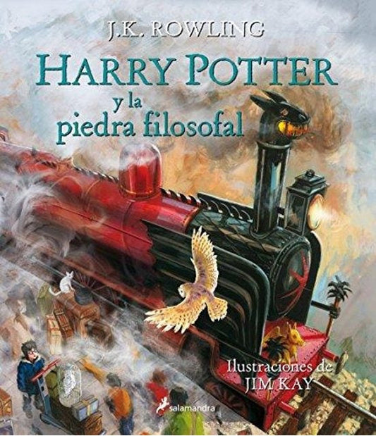 Harry Potter y la piedra filosofal (Ilustrado)