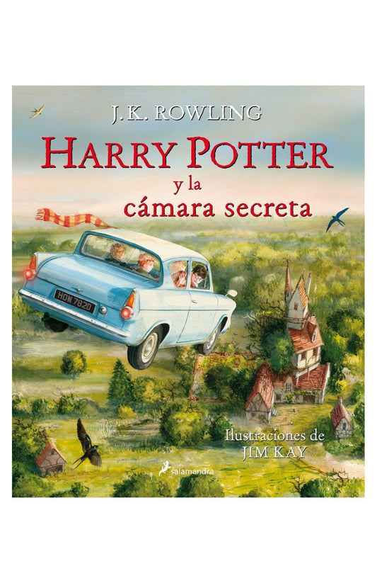 Harry Potter y la cámara secreta (Ilustrado)