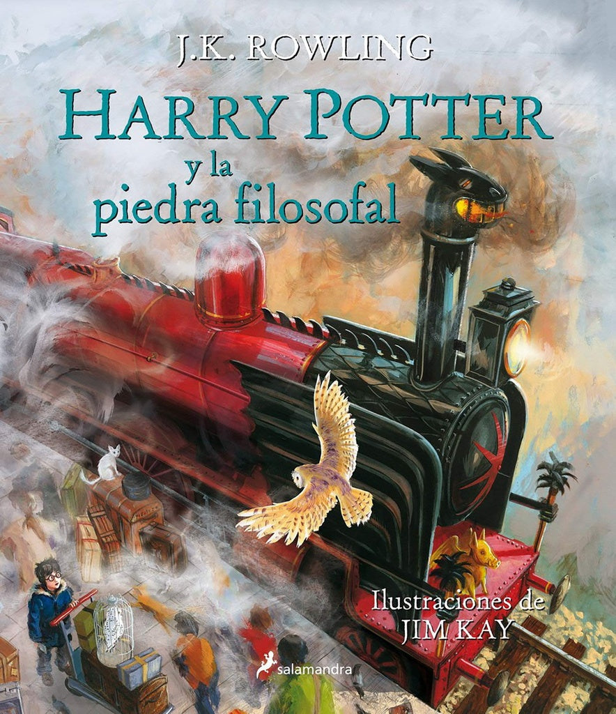 Harry Potter y la piedra Filosofal (Ilustrado)