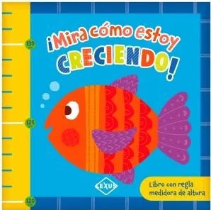Mira cómo estoy creciendo libro de tela