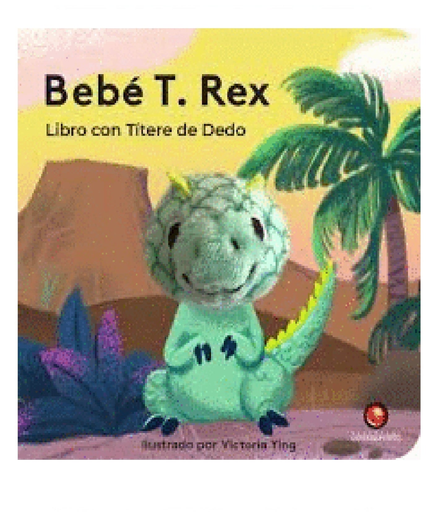 Libro con títere de dedo - Bebé T. Rex