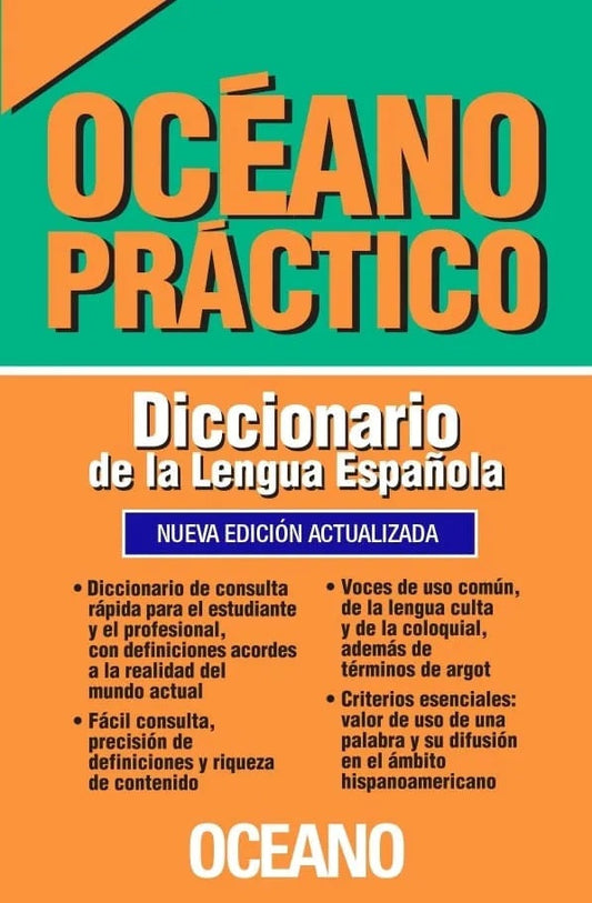 Oceano practico. Diccionario de lengua española