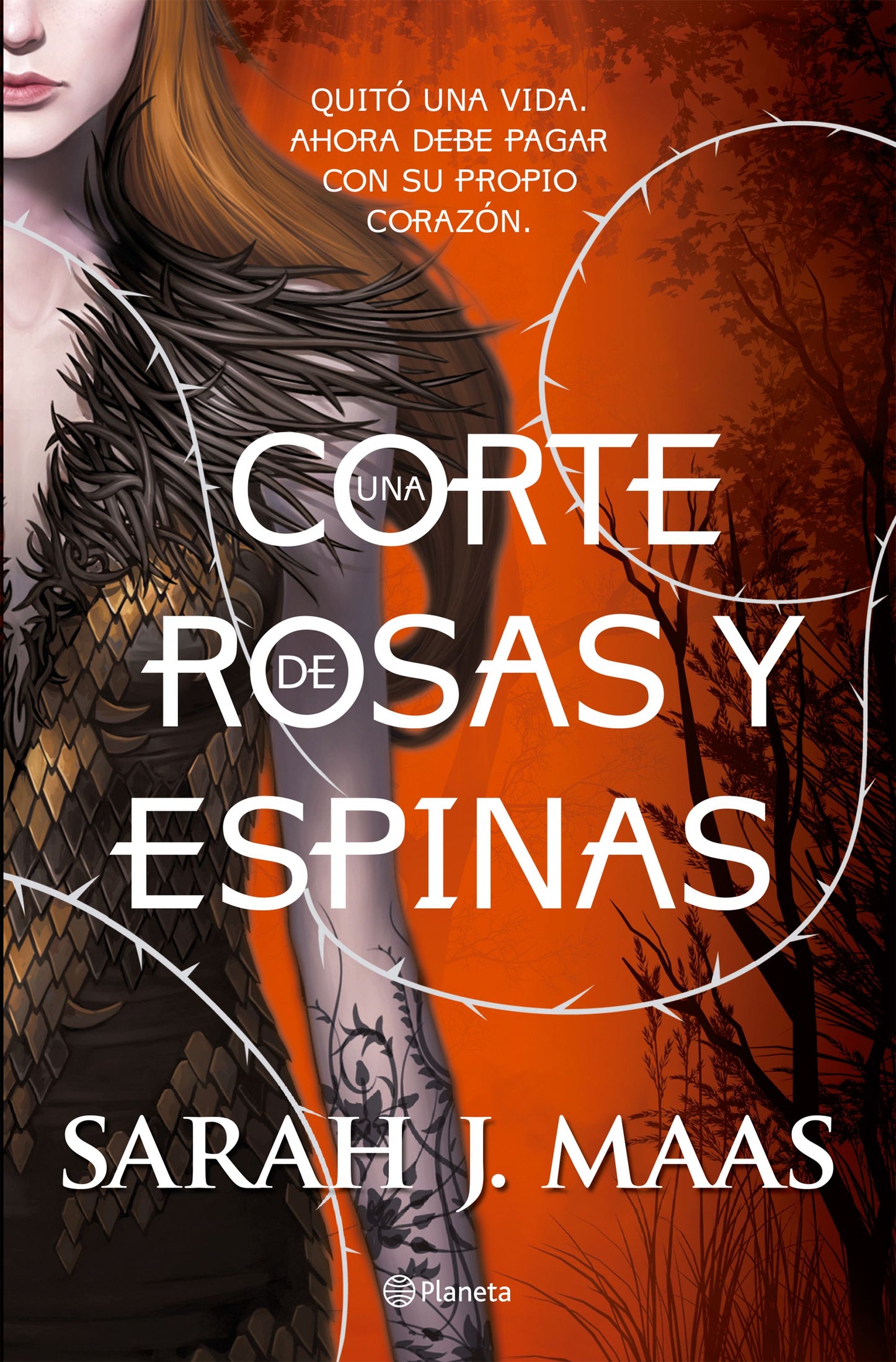 Corte de rosas y espinas