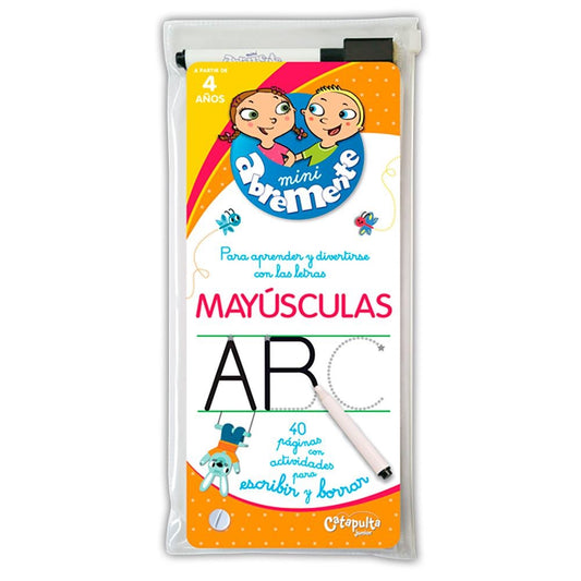 Abremente para escribir y borrar – mayúsculas