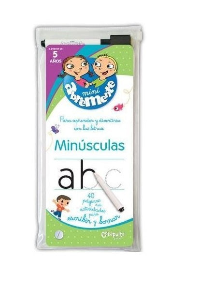 Abremente para escribir y borrar – minúsculas