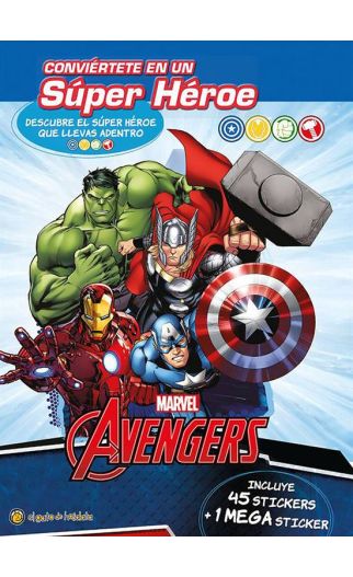 Conviertete en un super heroe - avengers