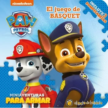 Rompecabezas  - Paw Patrol el juego de basquet