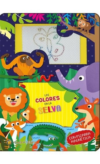 Pizarras magneticas - los colores en la selva