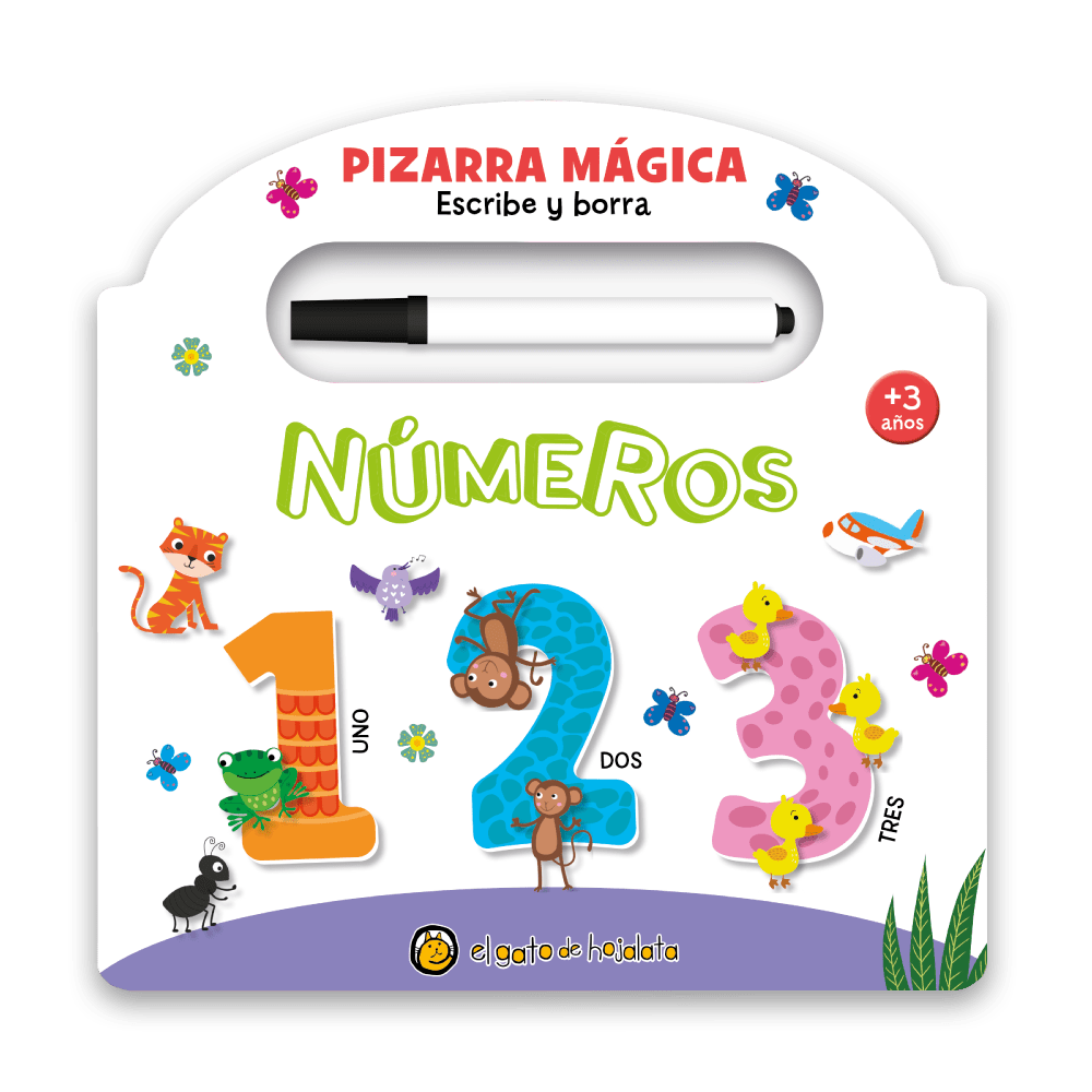 Pizarra mágica - números