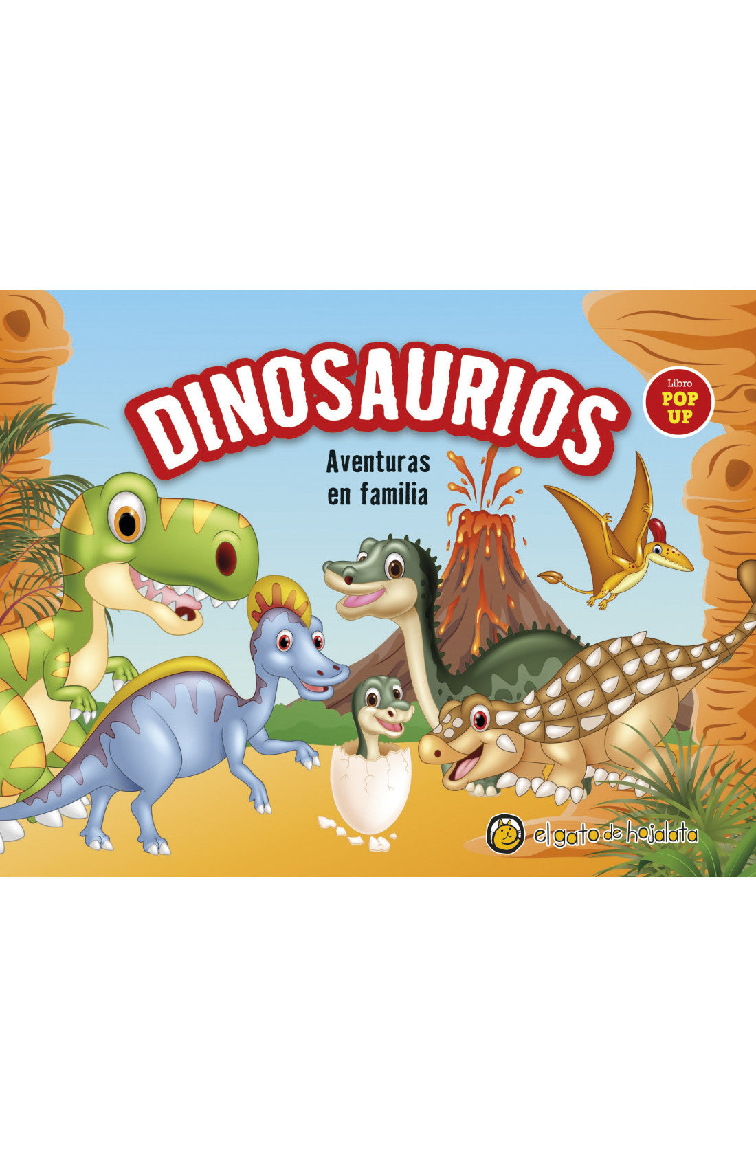 Dinosaurios. Aventuras en familia - Pop Up