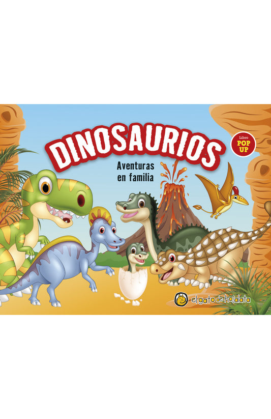Dinosaurios. Aventuras en familia - Pop Up
