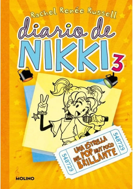 Diario de Nikki 3. Una estrella del pop muy poco brillante