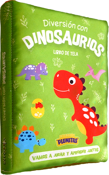 Libros de tela - Diversión con dinosaurios