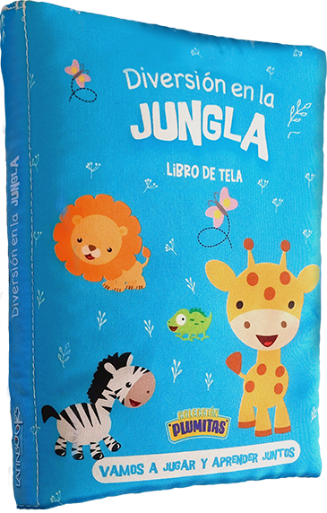 Libros de tela - Diversión en la jungla
