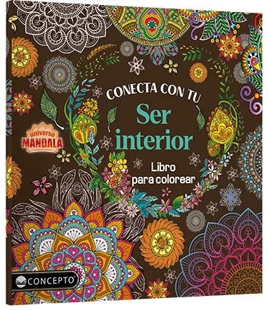 Conecta con tu ser interior (Libro para colorear)
