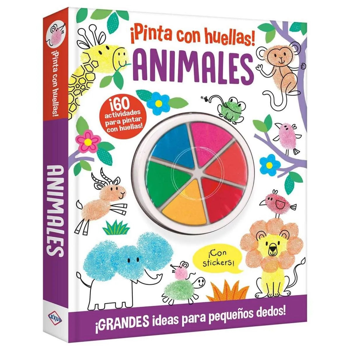 Pinta con Huellas - Animales