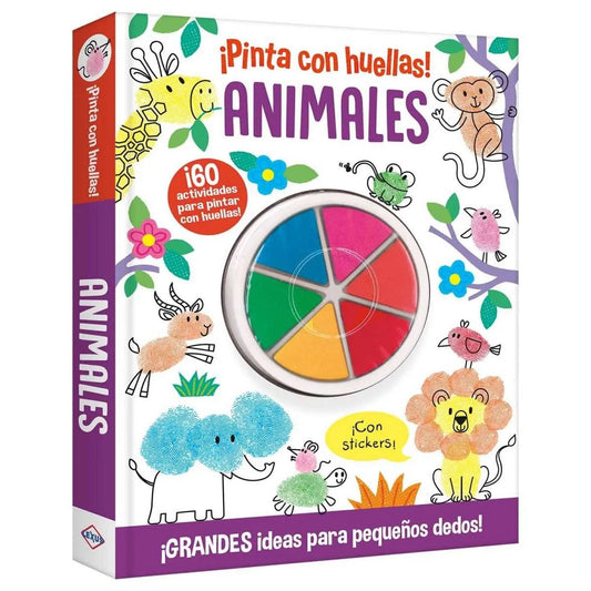 Pinta con Huellas - Animales