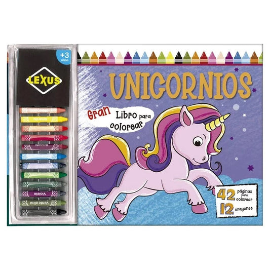 Gran Libro paracolorear - Unicornios