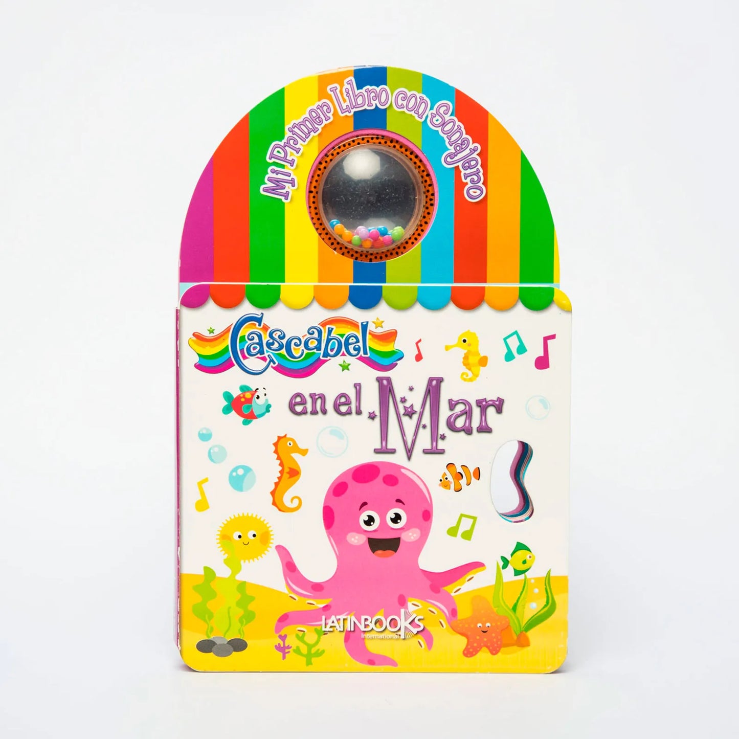 Mi primer libro con sonaja - En el mar